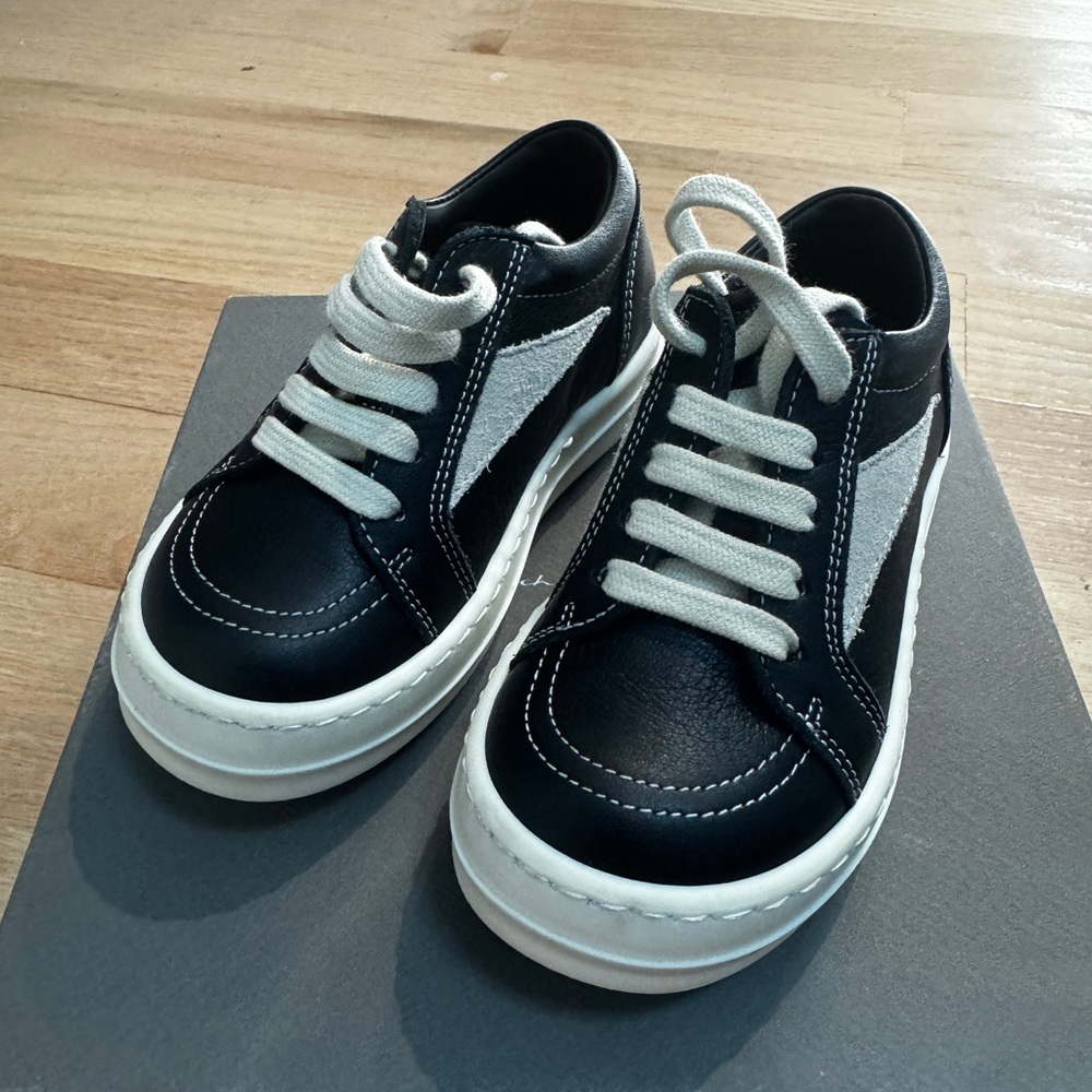 RICK OWENS SCARPE IN PELLE VINTAGE  Size 23